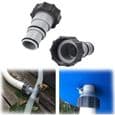Intex Pooladapter A, 2 STK, Poolslangeadapter A, Adapter A til Intex Pools, Intex Erstatningsslangeadapter