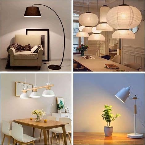 E14 til E27 Sokkeladapter, SES til ES Sokkelomformer, 0-250V, for E27 Pærer, LED-pærer, Glødepærer, Halogenlamper, CFL-lamper, Pakke med 2