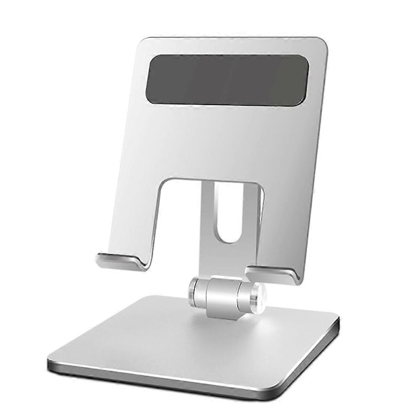 Vikbart Justerbart Aluminium Telefonställ Tabletställ Tabletthållare Mobiltelefonhållare med Ställ