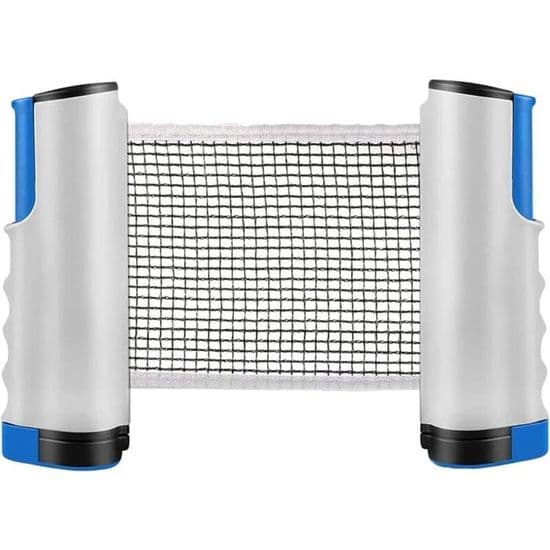 Infällbart Pingisnät, Bärbart Stativ, Justerbar Längd 190cm