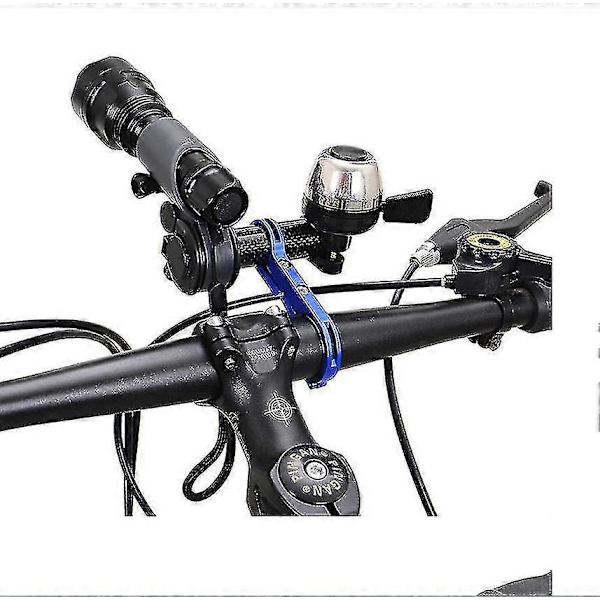 Cykelstyreförlängare 20 cm, -- Blå