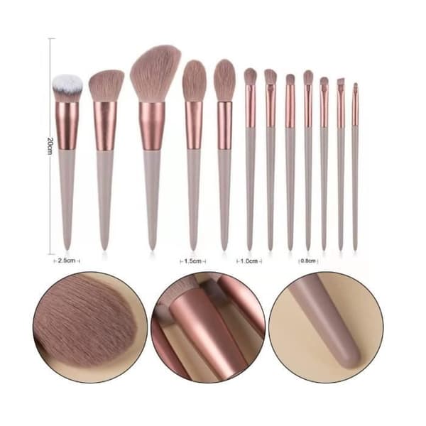 13-dele professionelt makeupbørstesæt, makeupbørstesæt, kosmetisk makeupbørstesæt
