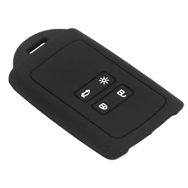 Renault Koleos Nøglecover, Beskyttende Silikoneetui Sort