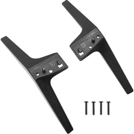 Udskiftningsfødder til LG 49, 50 og 55 tommer TV-stativer (referencer: 50UM7300AUE, 50UK6300BUB, 50U).