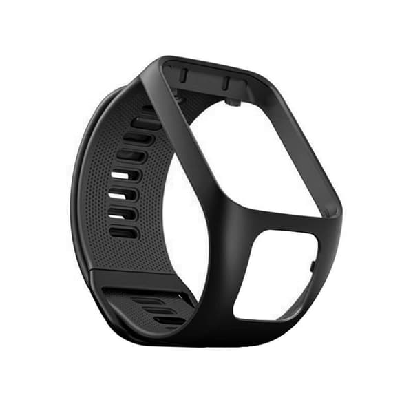 Klockarmband för TomTom Adventurer / Golfer / Runner / Spark etc. Svart