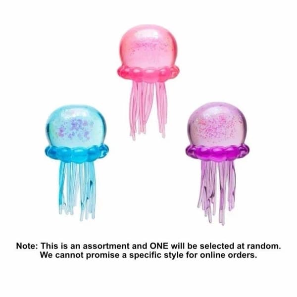 NeeDoh Jellyfish Jelly Squeeze Sensorisk Legetøj, velegnet til børn og voksne Pink