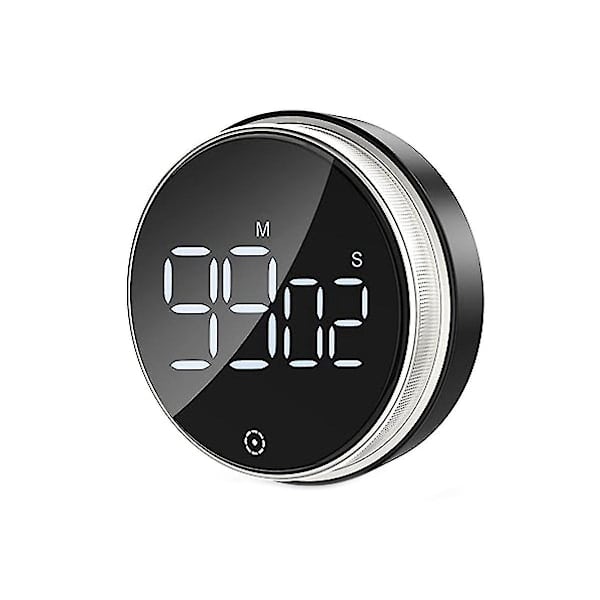 Digital Timer, Magnetisk Timer För Matlagning, Visuell Timer Med LED-Display, Justerbar Volym (Batteri Ingår Ej)
