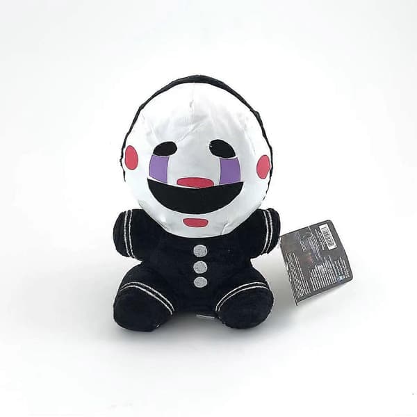 Five Nights At Freddy's Nightmare Marionette Plysdyr, 6\", Sort