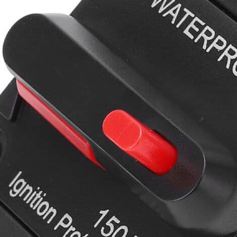 32V DC effektbryter med manuell tilbakestilling, vanntett, for bil, båt, lastebil, buss, bobil, firehjuling, 150A