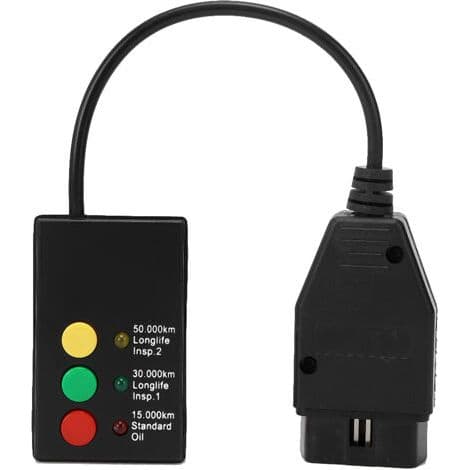 OBD2 bildiagnostisk olieservice nulstilling inspektionsscanner, egnet til Audi