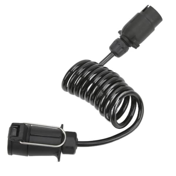 Trailerstik - Cuque - 7 ben - 2 meter kabel - Europæisk standardstik - Fleksibel