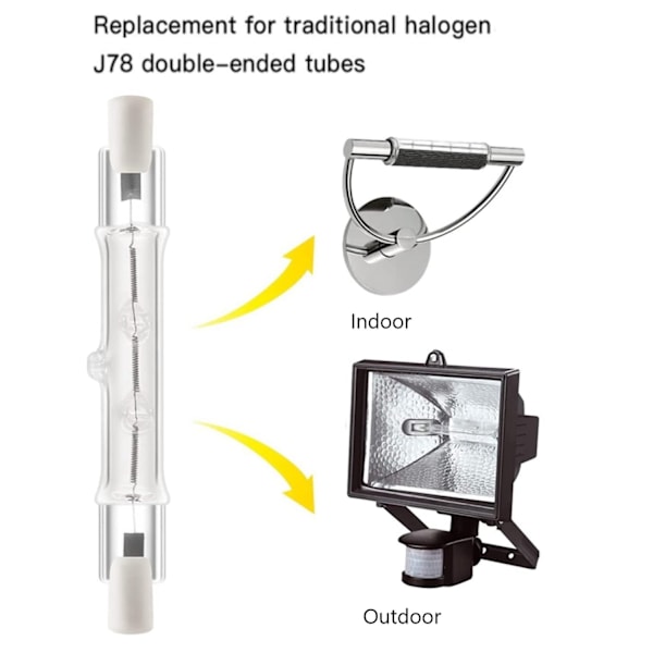 Halogenlampor / Linjär Lampa – 5-pack