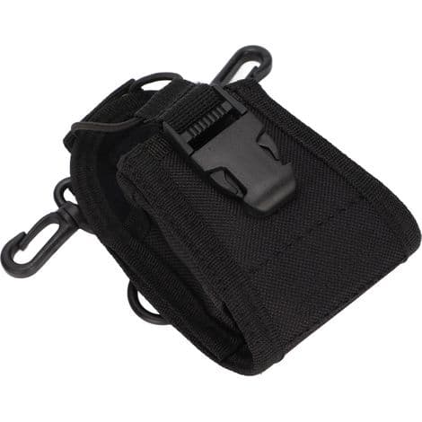 Skyddsfodral för Motorola och Baofeng walkie-talkies, slitstarkt och bärbart nylonfodral, modell MSC-20B.