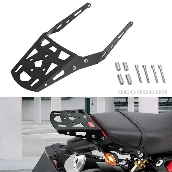 Motorcykel Bakre Bagagehylla Lastställ för Grom 125 MSX125 2022-2024 Bagagehållare Fäste Extens