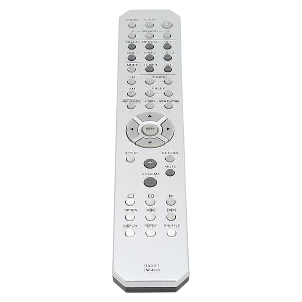 for RAX31 ZN04320 Erstatningsfjernkontroll for R N301 R N301BL RN301 RN301BL Audio Receiver