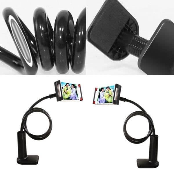 Fleksibel svanehals seng skrivebord mobil tablet stander/iPad tablet holder