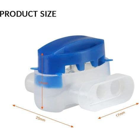 10-pack plastkabelanslutningar för robotgräsklippare utomhustillbehör för trädgården