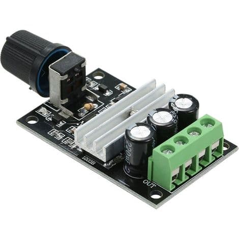 6V-28V 3A PWM DC Motorregulator Justerbar Hastighetskontrollerbryter 1023B