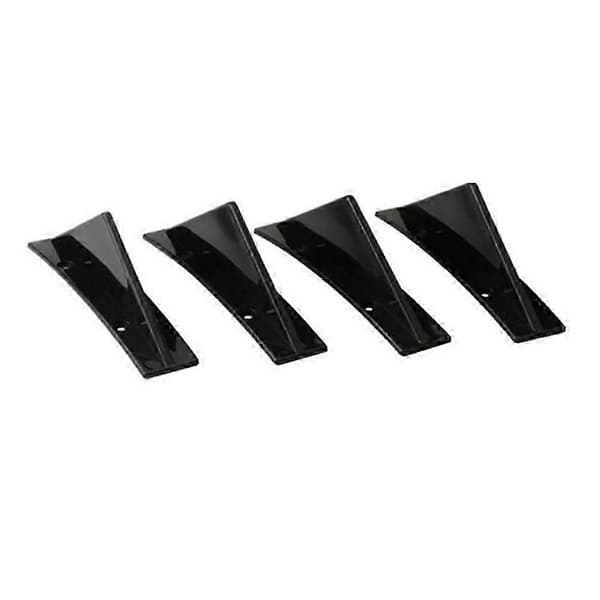 Auto Kofanger Diffuser Auto Kofanger Spoiler Splitter Auto Styling Auto S, 4 stk.-Yogu