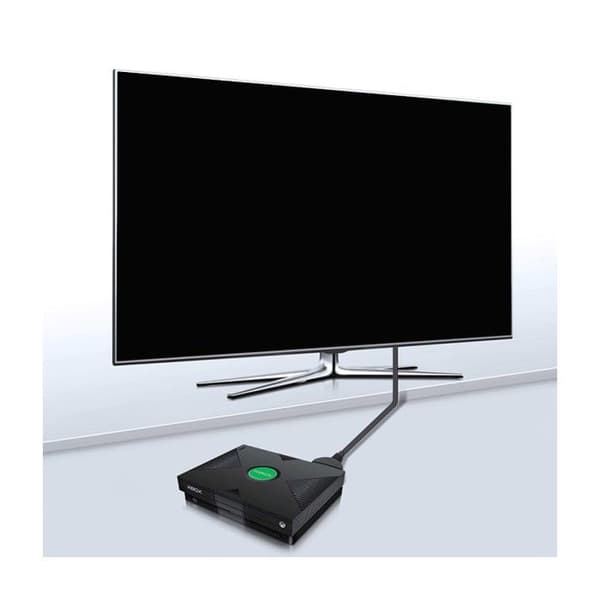 Xbox til HDMI-kompatibel konverter, videoboks, lydadapterkabel til pc og projektor