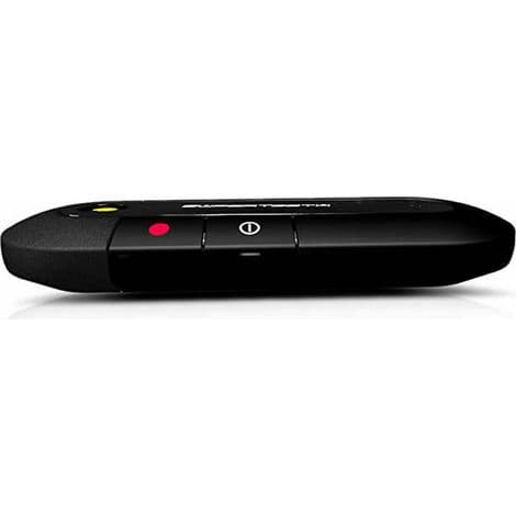 Ulisem Handsfree-kit för bil, hem, kontor, Bluetooth 5.3. Bluetooth Handsfree-kit med visir och högtalartelefon (svart)