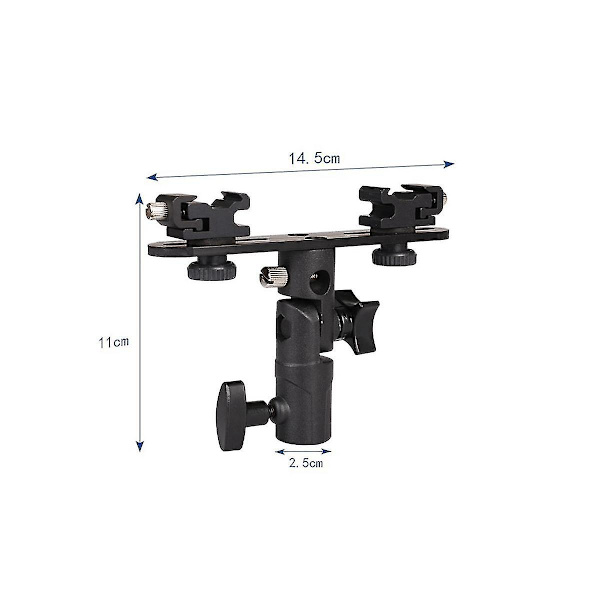 Flash Base Reflektor Flash Guide Fotografering Fylllys Stativ Telefon Multi-posisjon Live Streaming Slide Stativ, a