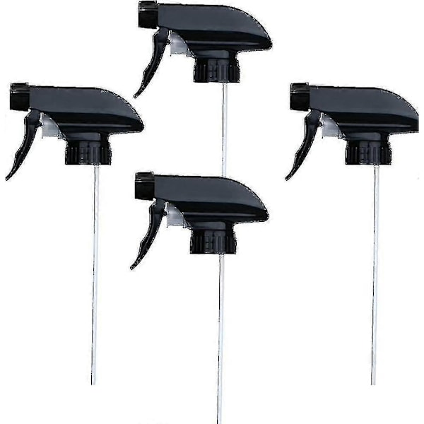 4 st Trigger Sprayer Trädgårdsspruta Munstycke Dimspray & Ångspruta Ersättning Passar Standard 8oz/16oz Flaskor För 28/400 Halsflaskor (4 st)