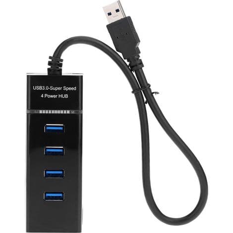 Grensesnitt 3HUB USB Én Dra Fire Hub Splitter Datamaskin Bærbar PC Forlenger