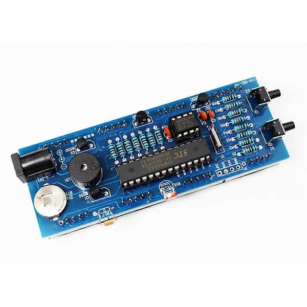Digital Clock Kit Ljuskontroll 1 tum LED Digital Tube 51 Microcontroller Elektronisk Klocka DIY Par