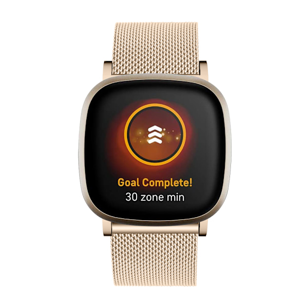 Fitbit Versa 3 / Sense armbånd Rustfritt stål Gull