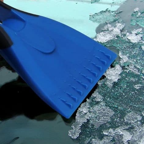 Isskrape. Ergonomisk PP frontruteskrape. Ripebestandig.
