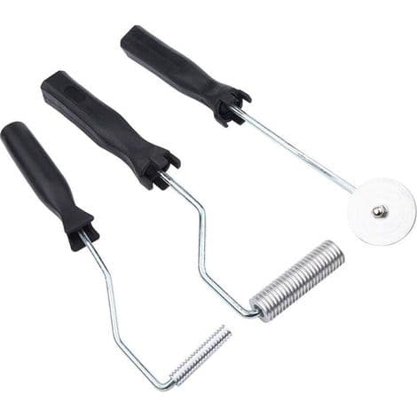 3-delt boblefjernerulle, boblepaddelværktøj, aluminiumslegering glasfiberkit til forme, harpiks, kompositmaterialer