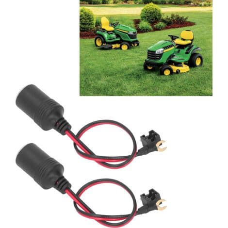 Par af 12-24V DC hun cigarettænderstikadaptere til Mazda