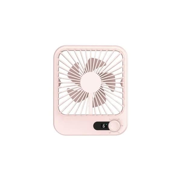 Bordsfläkt - RNCYN - Rosa modell - Bärbar - USB - Ultratunn