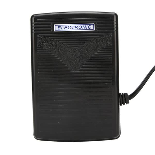 Fodpedalstyring - ESTANK - Singer 974 - 220V - Sort - Holdbar og praktisk