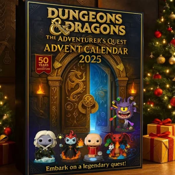 Dungeons & Dragons Julekalender, Eventyrerens Oppdrag – 24-dagers Nedtelling til Jul med Samleobjekt Minifigurer