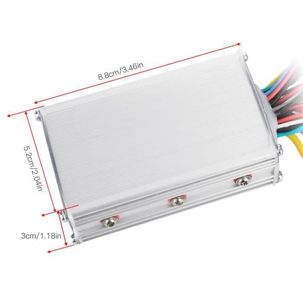 36V-48V LCD-panelkontrollersett for elektrisk sykkel scooter HB042