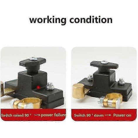 Lynafbryder, afbryder, isolator, lækagesikker afbryder, båd/yacht