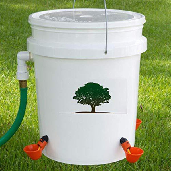 10 stk. Vandskål Høj Kapacitet Spildsikker Plastik Automatisk Drikkefoder til Kylling #yg