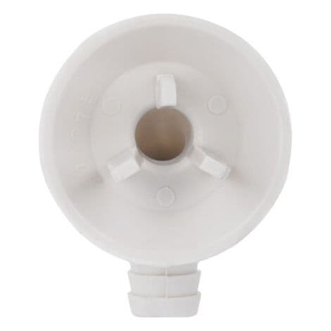 Dräneringsmunstycke för bärbar luftkonditionering. PP-material. 26 mm anslutning. Effektiv dränering av kondensvatten.