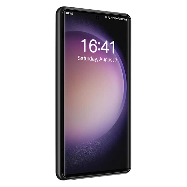 B28 10000mAh Powerbank för Samsung Galaxy S23 Ultra Mjukt TPU Laddfodral
