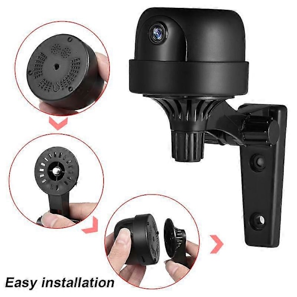 1080P Inomhuskamera 360 Graders Cam Wifi Hem Säkerhetskamera Ljud Mörkerseende Med Mic Moln SDCrad Lagring Webbkamera Rörelse