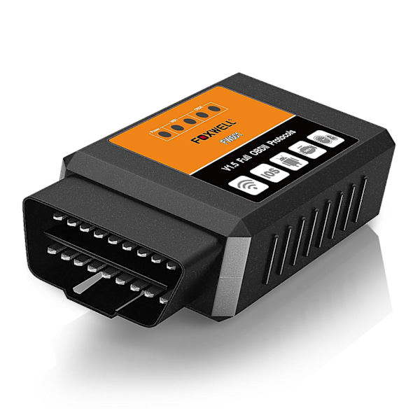 FOXWELL FW601 Universal OBD2 WIFI ELM327 V 1.5 PIC18F25K80 Skanner för Android /IOS ODB2 Kodläsare