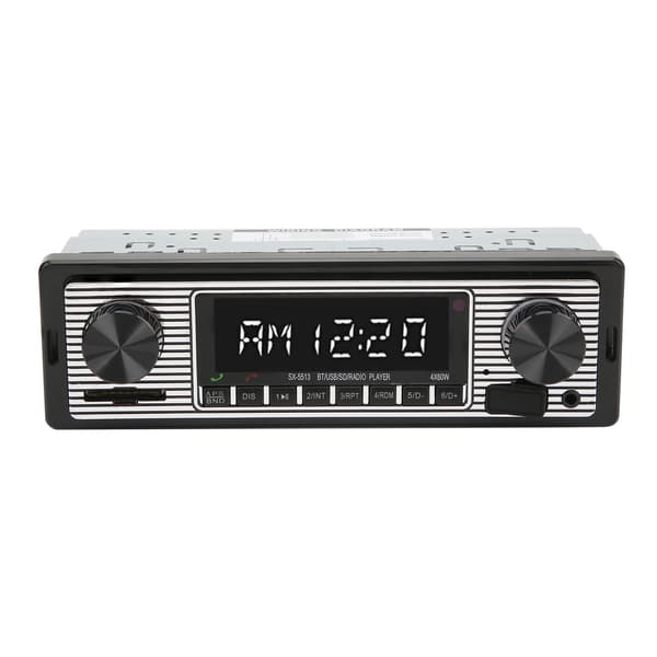 Bilradiomottaker Multimediaspiller Bluetooth 92dB 4 Ohm 150-20000Hz Fjernkontroll Universal