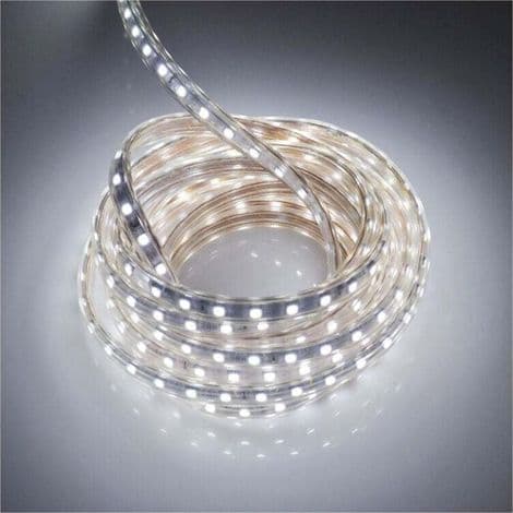 Meter LED-list med strömbrytare, IP65 vattentät, 220V LED-list, kallvit
