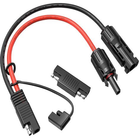 Fotovoltaisk solcelleforbindelse til SAE 10 AWG PV-kabel til solpaneler og batterioplader (fotovoltaisk solcelle-SAE-forbindelse)