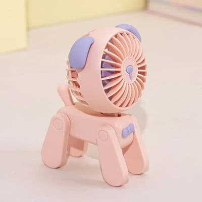 Elektrisk ventilator - RNCYN - Dyredesign - USB genopladelig - Bærbar - 3 hastigheder
