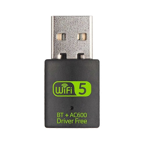 WiFi-adapter Dual Band Nätverkskort Mini för PC Laptop Nätverksverktyg