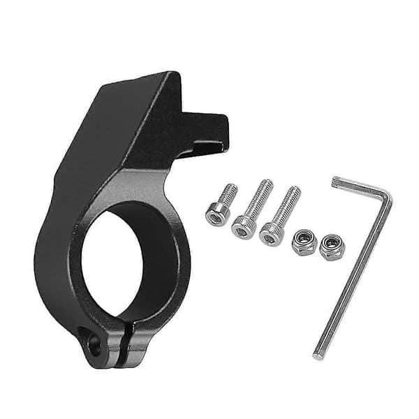 Elektrisk scooter display aluminium fastgørelsesbeslag til 22 mm diameter styr displaydele sort