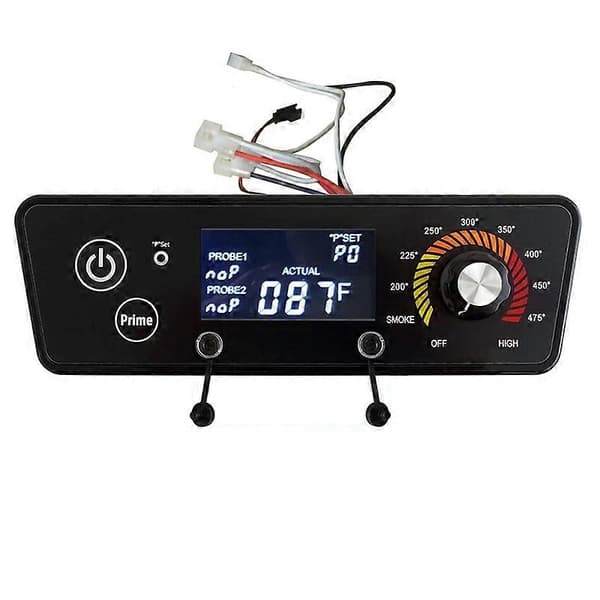 Digital termostatkontrollpanel med LCD-skjerm BBQ-kontroller for Pit Boss Pellet Grill Vertikal